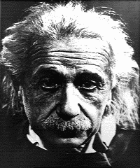 Portrait of Einstein :